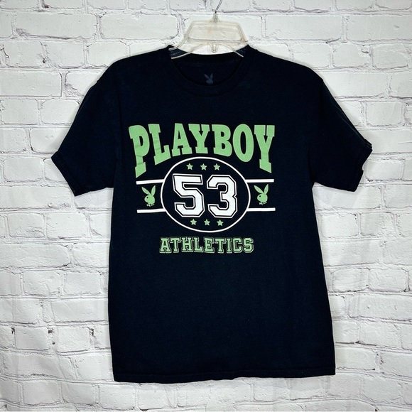 Playboy Athletics Varsity short sleeve graphic T-shirt - Picture 5 of 8